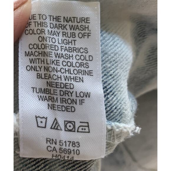 Maurices distressed denin vest top stars amd strips flag heart Patriots Lg farm - Picture 7 of 7